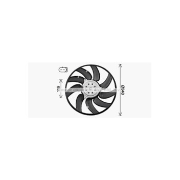 AVA AI7527 - Cooling Fan (Right Hand)