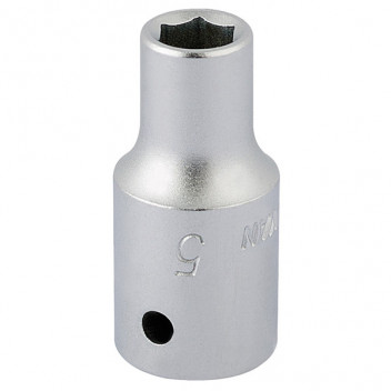 11093 - 5mm 1/4" Square Drive Elora Hexagon Socket