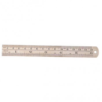 Draper 59633 - 150mm/6" Steel Rule