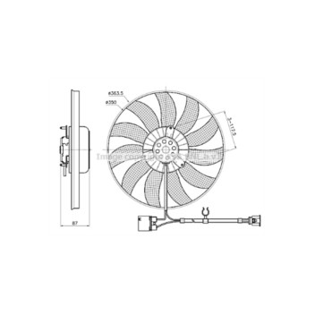 AVA VN7442 - Cooling Fan