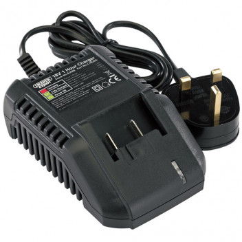 Draper Expert 83688 - Expert 18V Universal Battery Charger for Li-Ion and Ni-Cd Battery Packs
