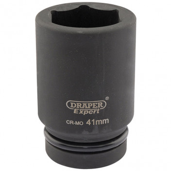 Draper Expert 05152 - Expert 41mm 1" Square Drive Hi-Torq&#174; 6 Point Deep Impact Socket