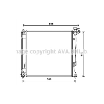 AVA HY2284 - Radiator