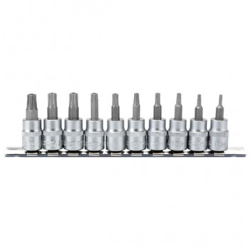 Draper Expert 16332 - 3/8" Sq. Dr. 48mm long Draper TX-STAR&#174; Security Socket Bit Set (10 Piece)