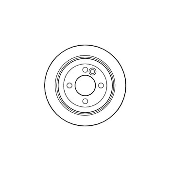 PPF DS6898 - Brake Disc (Rear)