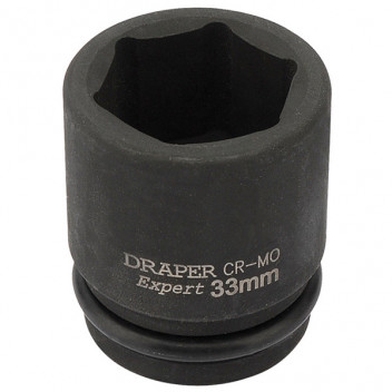 Draper Expert 93259 - Expert 33mm 3/4" Square Drive Hi-Torq&#174; 6 Point Impact S