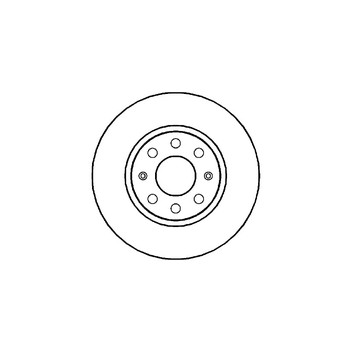 PPF DS6943 - Brake Disc (Front)