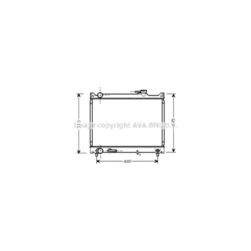 AVA SZ2047 - Radiator