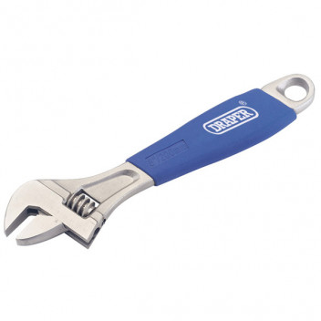 Draper 88602 - 200mm Soft Grip Adjustable Wrench