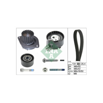 INA 530037930 - Timing Belt-Water Pump Kit