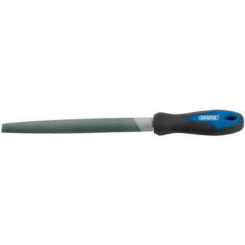 Draper 44954 - 200mm Half Round File and Handle