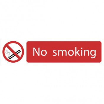 Draper 73159 - 'No Smoking' Prohibition Sign