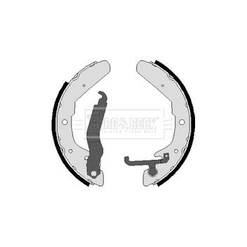 Borg & Beck BBS6041 - Brake Shoe Set (Rear)