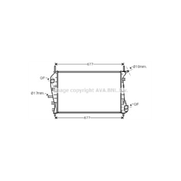 AVA FDA2376 - Radiator