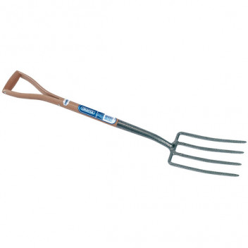 Draper 14301 - Carbon Steel Garden Fork with Ash Handle