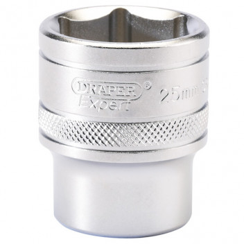 Draper Expert 16616 - 1/2" Square Drive 6 Point Metric Socket (25mm)