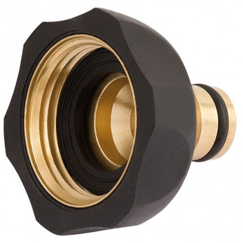 Draper 27697 - Brass and Rubber Tap Connector (1")