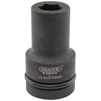 Draper Expert 05136 - Expert 21mm 1" Square Drive Hi-Torq&#174; 6 Point Deep Impact Socket