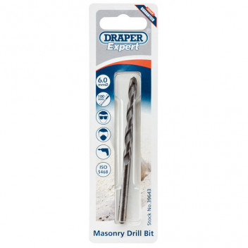 Draper Expert 39643 - Expert 6 x 100mm Masonry Drill Bit