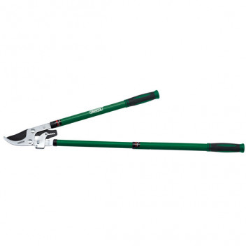 Draper 36833 - Telescopic Ratchet Action Bypass Loppers with Steel Handles