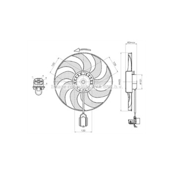 AVA OL7751 - Cooling Fan