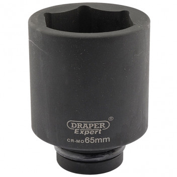 Draper Expert 05158 - Expert 65mm 1" Square Drive Hi-Torq&#174; 6 Point Deep Impact Socket