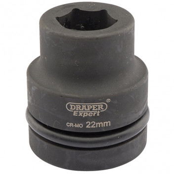 Draper Expert 05103 - Expert 22mm 1" Square Drive Hi-Torq&#174; 6 Point Impact Socket