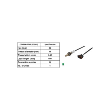NTK 95948 - Lambda Sensor (Front+Rear)