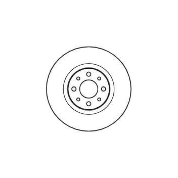 PPF DS6734 - Brake Disc (Front)