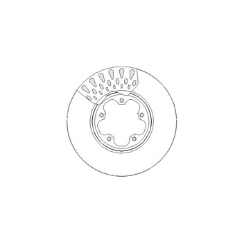 PPF DS7224 - Brake Disc (Front)