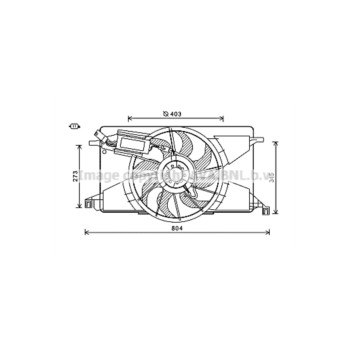 AVA FD7565 - Cooling Fan