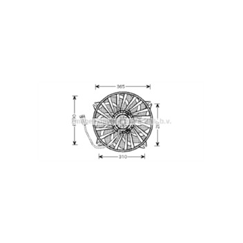 AVA PE7531 - Cooling Fan