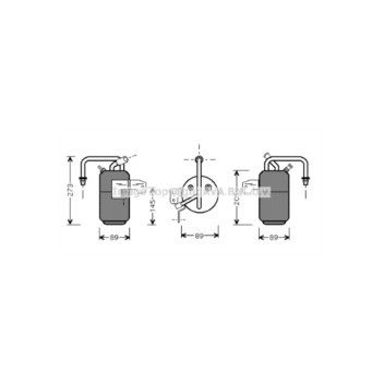 AVA FDD331 - Receiver Dryer