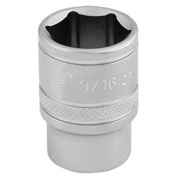 Draper Expert 16571 - 3/8" Square Drive 6 Point Imperial Socket (9/16")