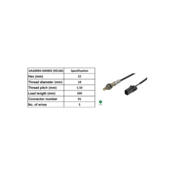 NTK 92166 - Lambda Sensor (Rear)