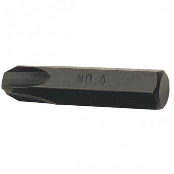 Draper 10820 - No 4 Cross Slot Impact Screwdriver Bit