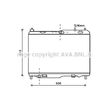 AVA FD2442 - Radiator