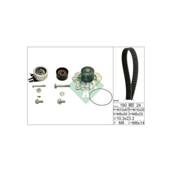 INA 530062430 - Timing Belt-Water Pump Kit