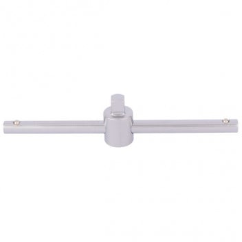 Draper Expert 16786 - 1/4" Square Drive Satin Chrome Sliding T Bar