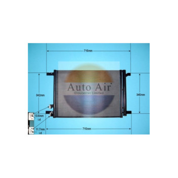 Auto Air 16-1058 - Condenser (A/C)