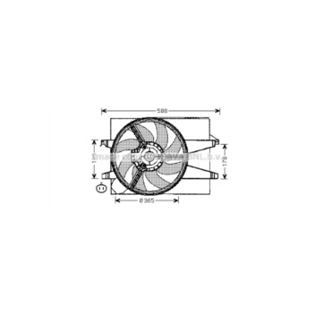 AVA FD7541 - Cooling Fan