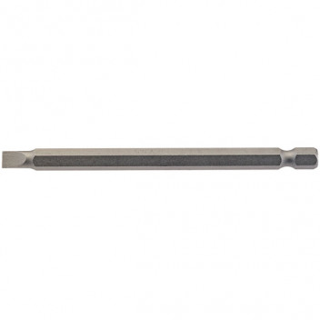 Draper 64345 - 5.5mm 1/4" Hex. Plain Slot Insert Bit 100mm Long x 1