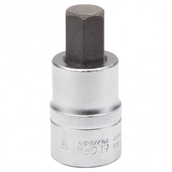 15554 - 19mm 3/4" Square Drive Elora Hexagon Screwdriver Socket