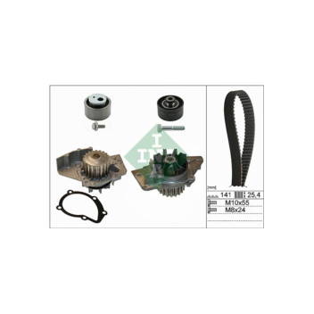 INA 530047030 - Timing Belt-Water Pump Kit
