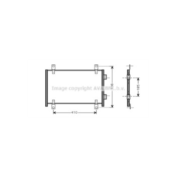 AVA FTA5302 - Condenser (A/C)