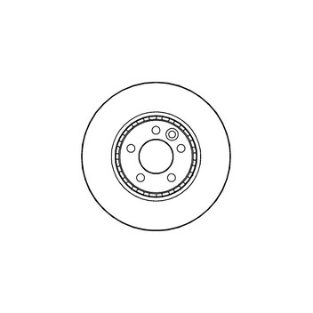 PPF DS6563 - Brake Disc (Front)