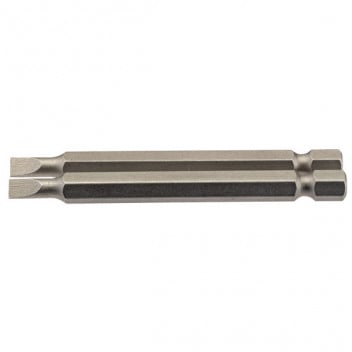 Draper 64295 - 4.5mm 1/4" Hex. Plain Slot Insert Bit 75mm Long x 2