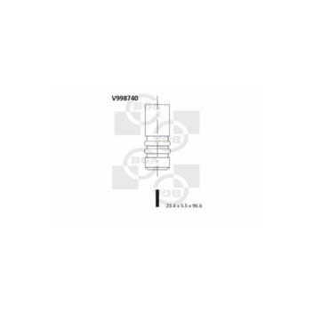 BGA Group V998740 - Exhaust Valve