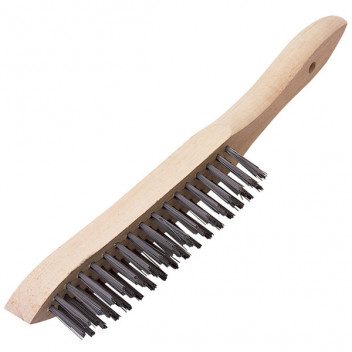 Draper Expert 31548 - Expert 310mm Heavy Duty 3 Row Wire Scratch Brush