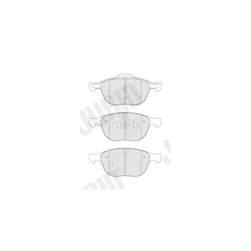 Jurid 573753J - Brake Pad Set (Front)
